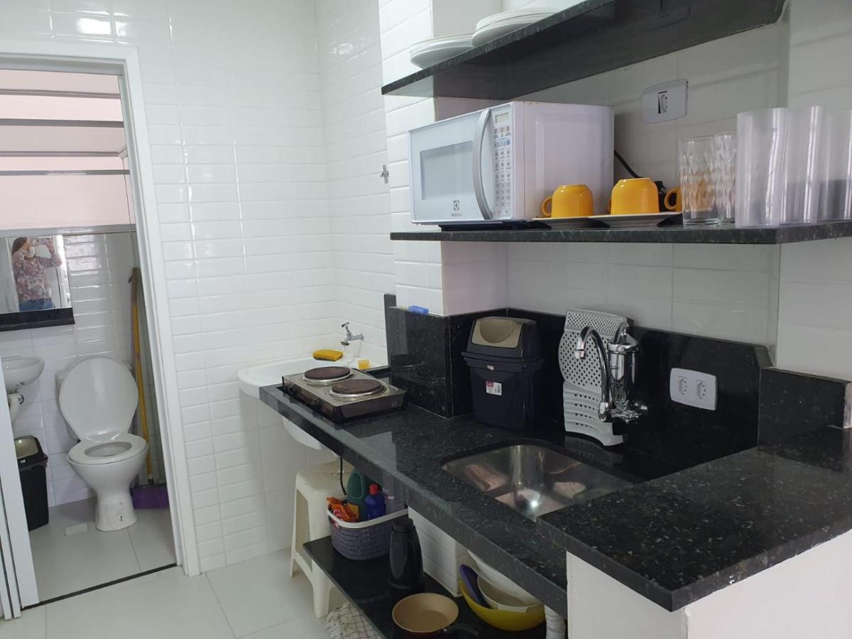 Apartamento Pitangueiras Kitnetes Guarujá Exterior foto